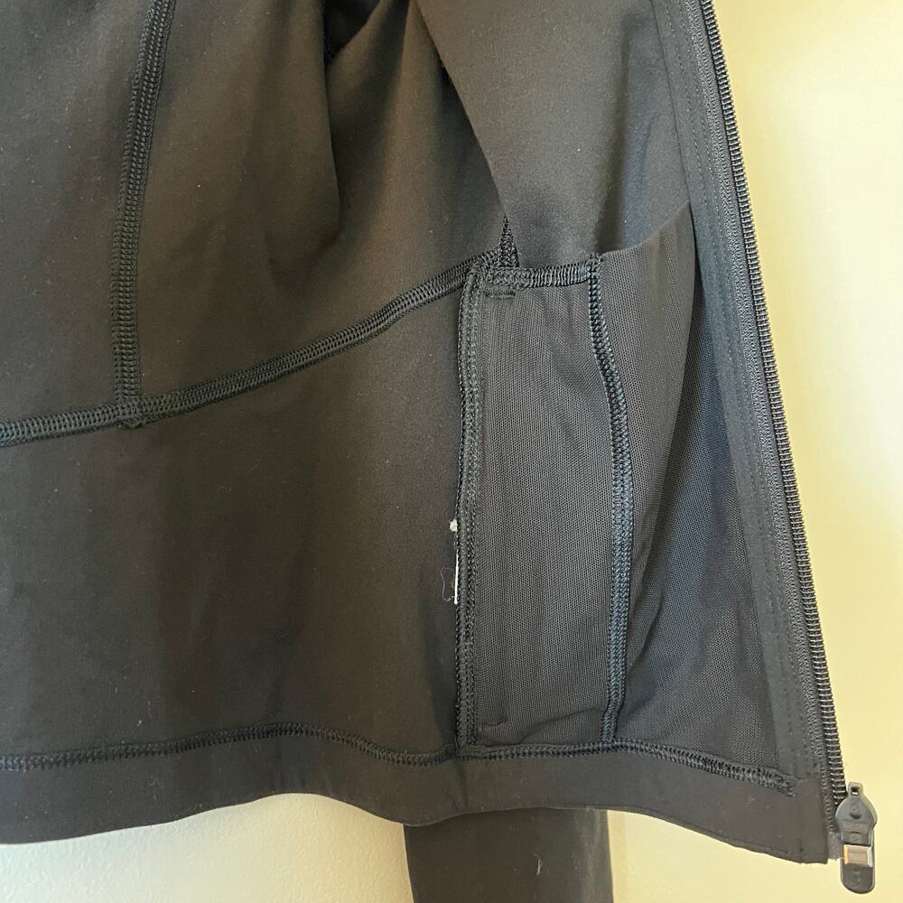 Athleta Black Salutations Crop Jacket - image 6